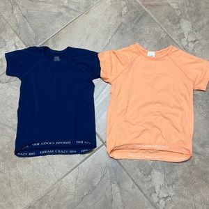 Athleta Girl Power Up Tees Size XS/6 & S/7